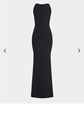 Chaira boni la petite robe  Sleek Halter Evening Gown